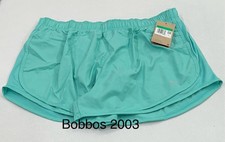 Nike Women's Brief-Lined Tempo Running Shorts, Green Frost Heather, Size XL