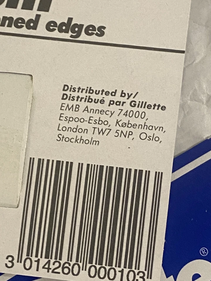 Lot Blades Discontinued Gillette Personna Platinum Rare Personna 74 Kai Lotto - Imagen 4 de 4