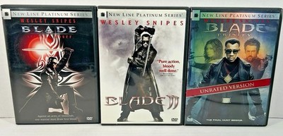 Blade Trilogy DVD Collection, Wesley Snipes - Excellent condition with Inserts!
