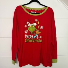 Merry Grinchmas 2X 18/20 Long Sleeve Shirt Max How the Grinch Stole Christmas