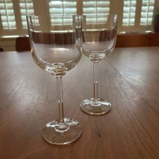 Vintage Jack Lenor Larsen Mikasa Wine Glass Goblet Set Of 2