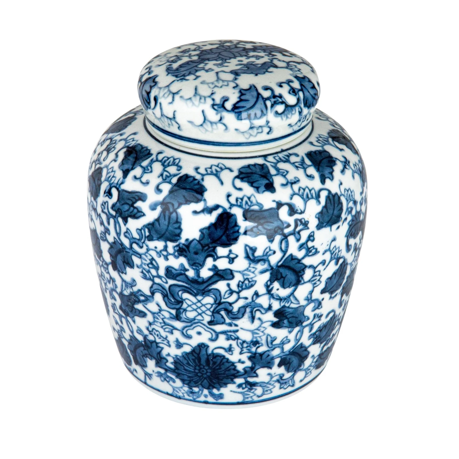 Blue & White Ceramic Ginger Jar with Lid
Opens in a new window or tab