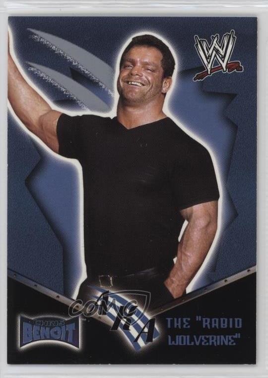 2002 Fleer WWE Royal Rumble AKA Chris Benoit #78 09fn