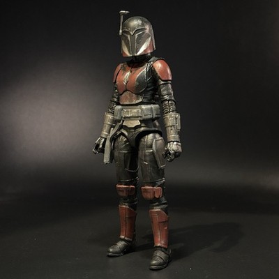 Star Wars Custom 6  Black Series Mandalorian Maul Hunter Action Figure Female 2