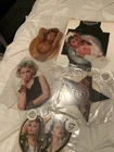 MADONNA SHAPED PICTURE DISC RECORD VINYL LOT  1985 ORIGINAL HYPE BORDERLINE