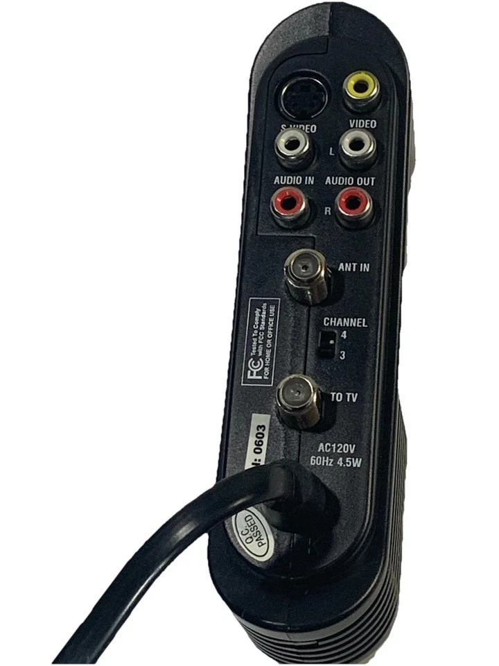 PHILLIPS SWS2103W/17 RF Modulator Video Converter S-Video DVR Xbox PS1 Wii CABLE - Image 2 of 4