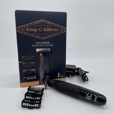 King C. Gillette Style Master, kabelloser Herren-Bartschneider zum Trimmen, Trim