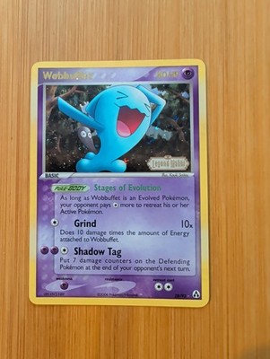 Wobbuffet 28/92 EX Legend Maker Reverse Holo Stamped