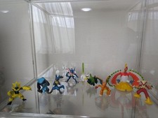 Pokemon MonColle Figure Set 8 pcs Ho-Oh Blaziken Charizard Lucario Greninja