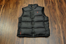 VTG Polo Ralph Lauren Puffer Vest Black Men XL RL/150 5926CL