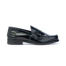 SAXONE 1000 OXFORD LEATHER BOTTOM LOAFER