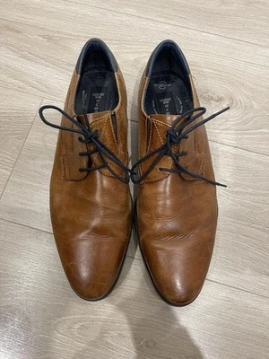 Men Bugatti Heels Brown 44 #1THV - Bild 1 von 4