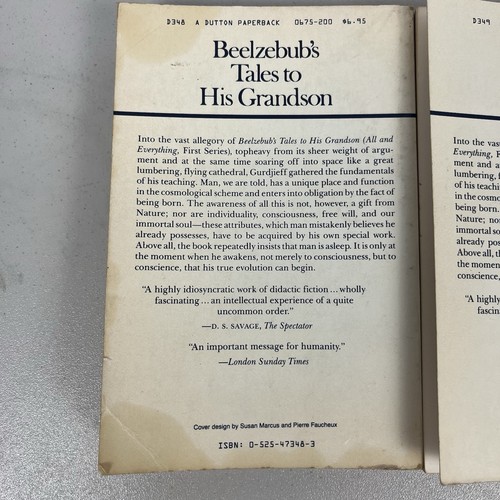 Gurdjieff Beelzebub's Tales to Enkel Dutton Box Set 1973 Three Vol. Okkult - Bild 6 von 14