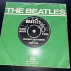 The Beatles Strawberry Fields Forever 1976 UK 7" Singles Collection Pic Sleeve