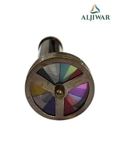 Handcrafted Nautical Antique Brown Marine Brass Kaleidoscope For Children Gift - Afbeelding 2 van 5