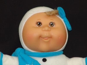 white cabbage patch kid