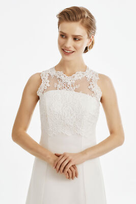 Spitzenbolero Cape Kurzarm Spitze Spitzenjacke Bolero Stola