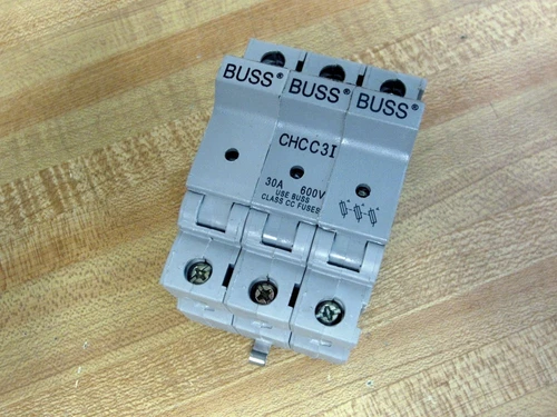 Buss CHCC3I Bussmann 3P Fuse Holder 30A 600V (Pack of 3)
