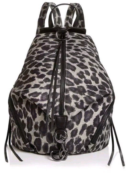 Minkoff Julian Backpack Purse Rebecca Minkoff Cheetah  display picture 1