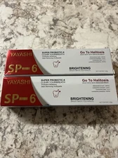 2PCS YAYASHI SP-4 Probiotic Toothpaste SP-4 Whitening Toothpaste Whitening/Fresh