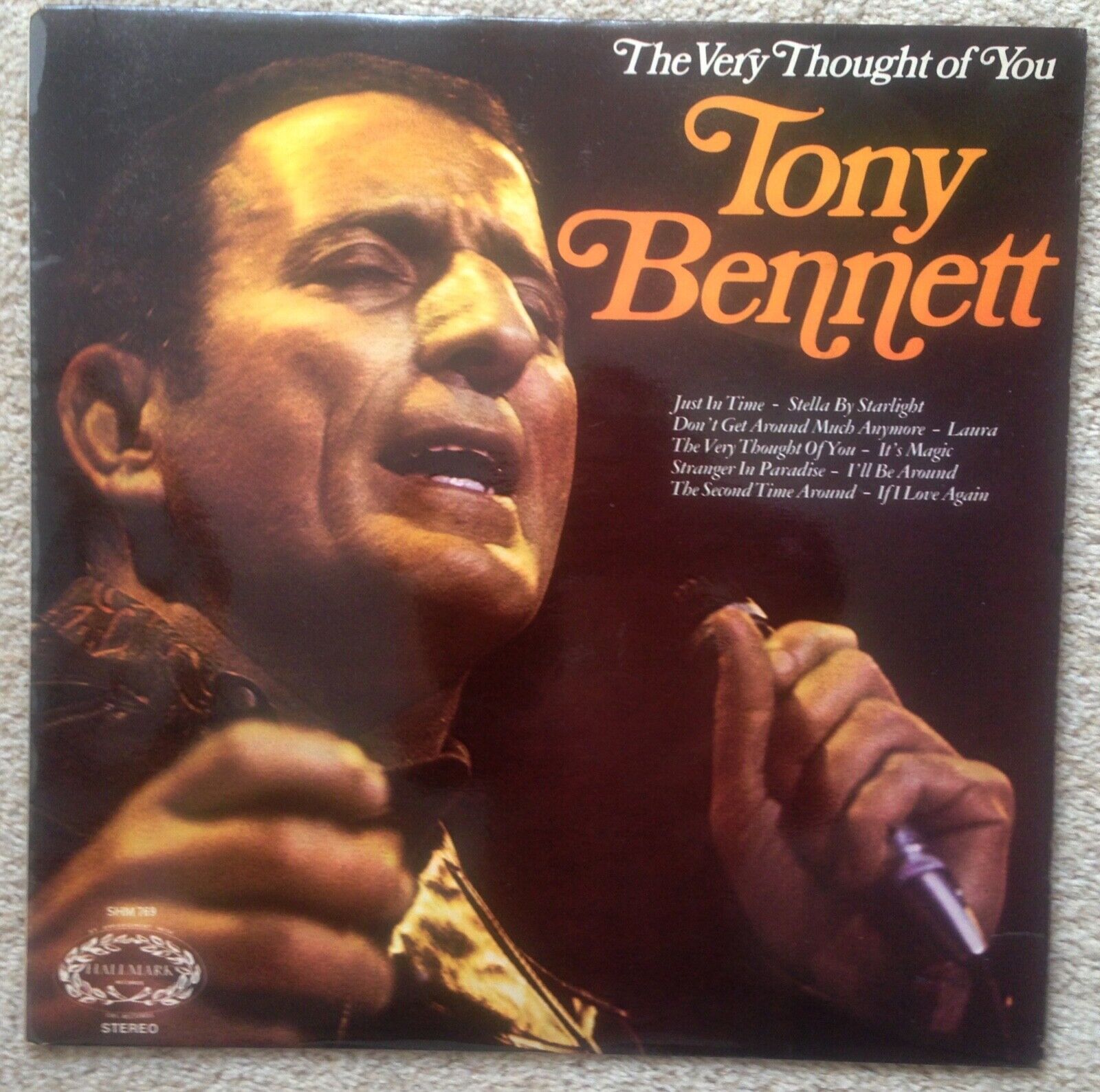 Tony Bennett - The Very Thought of You - 12" Vinyl LP (1967)