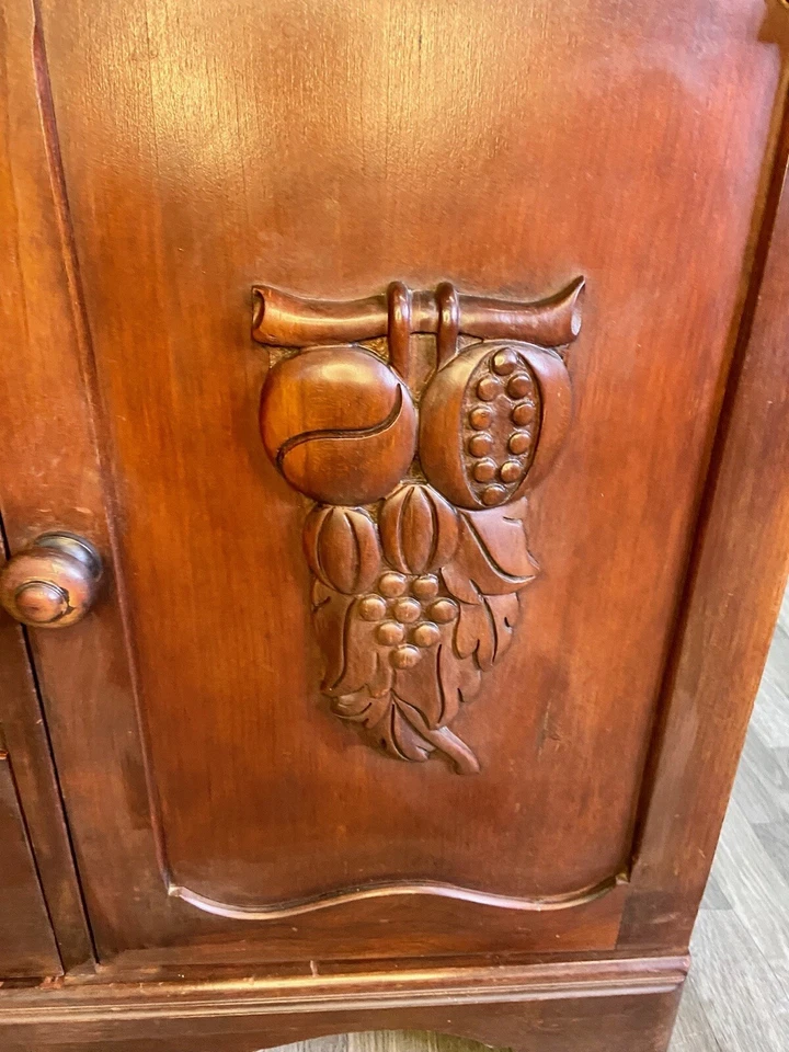 Aparador vintage Carl Forslund pintoresco cerezo americano Foto 4 de 4