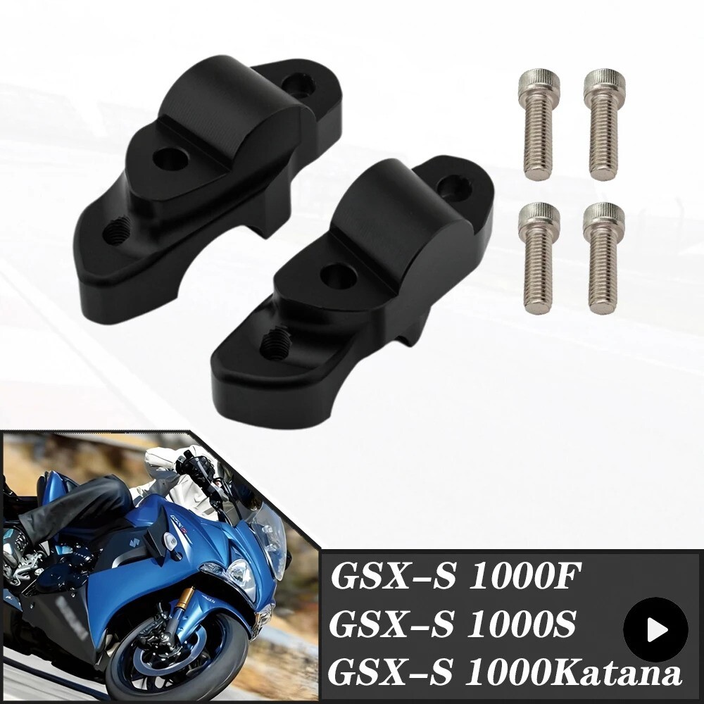 SHINYASUZUKI GSX-R1000（09-11）用ハンドル Clip Ons Handlebars Fit