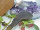 Antique Bronze Jugendstil Art Nouveau Letter Opener 8" Austria Floral Raised — photo 6