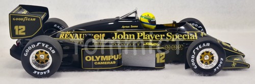 1985 Ayrton Senna 1:18 Renault 97T FULL LIVERY  - Picture 1 of 8