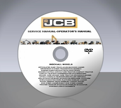 JCB SERVICE MANUAL-ALL MODELS | eBay