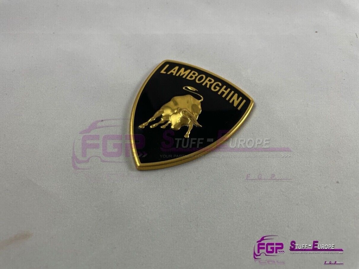 OEM Original Lamborghini Diablo emblem Logo front hood badge 1991 