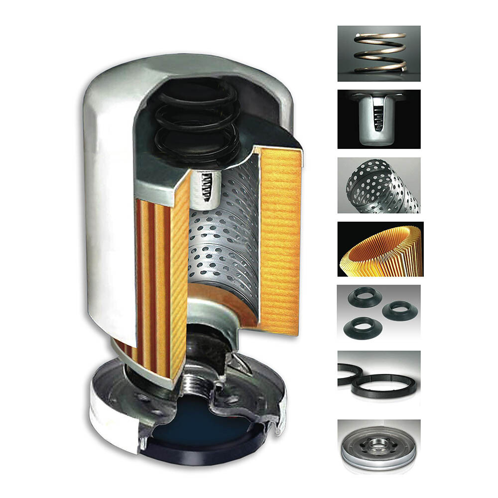 Cyleto - Filtro Olio Compatibile Con Honda Shadow VT750C (2004-2015) E Altre, Specifiche M20x1.5, 71x66mm, Sostituisce HF204 E KN204 - 4