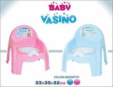 Vasino Poltroncina Sediolina Confort Bambini Bimbi Bisogni Plastica Colorato dfh