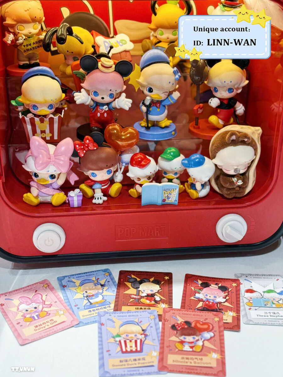 POP MART DIMOO World Disney Series Blind Box Confirmed POP MART DIMOO World Disney Series Blind Box Confirmed