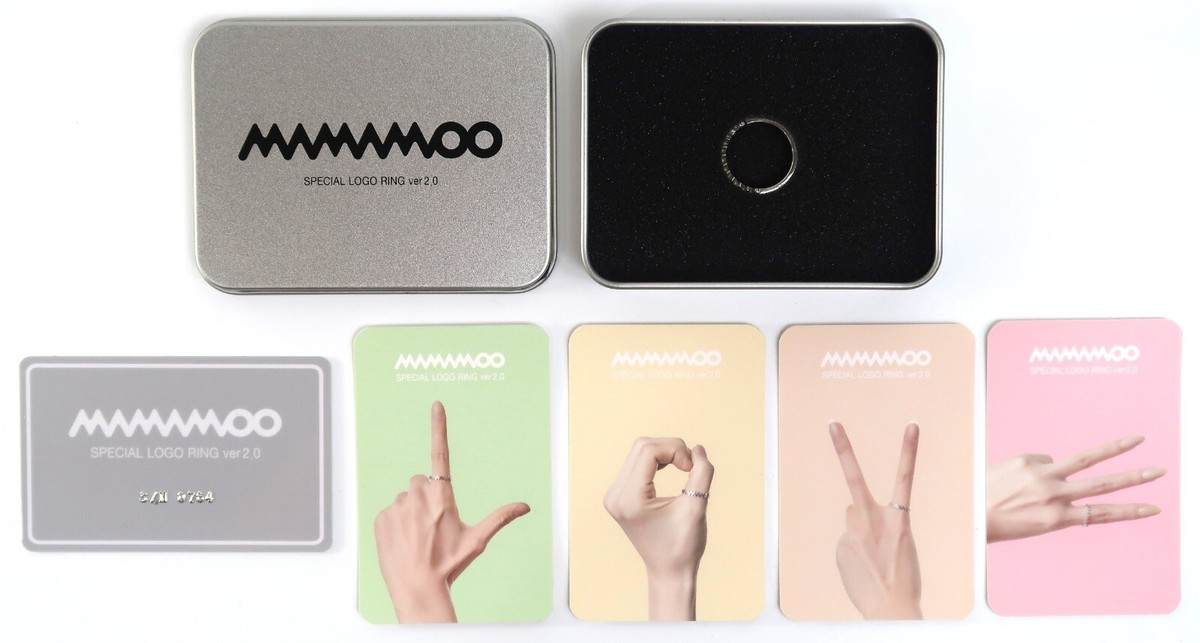 【値下げ中】MAMAMOO SPECIAL LOGO RING ver 2.0 Mamamoo Special Logo Ring Ver. 2.0 [Size 15] MD 2017 2 | eBay