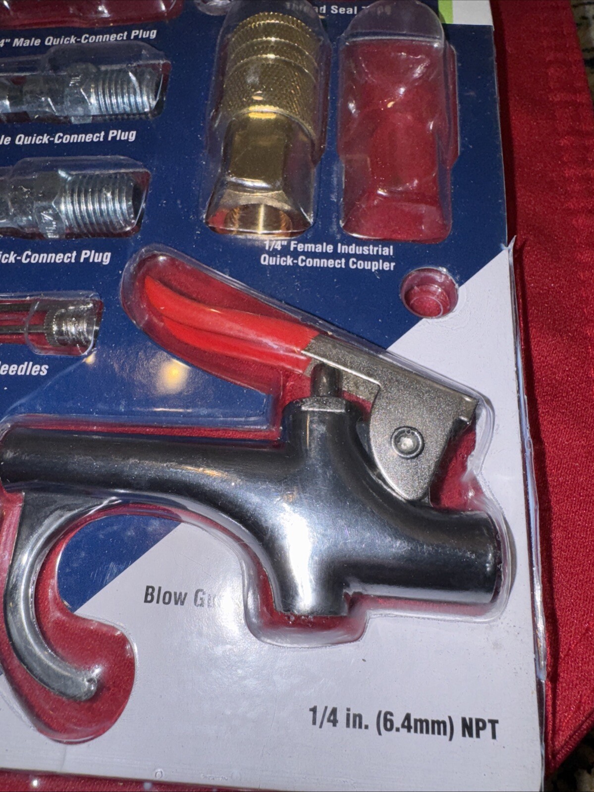 Primefit Tools and Accessories Air Accessory Kit 15 Pc Starter Open Package