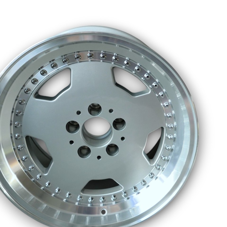 Aero 3 Style Wheels Glossy Silver For Mercedes SL R107 - 1986 8.5x17 ET ...