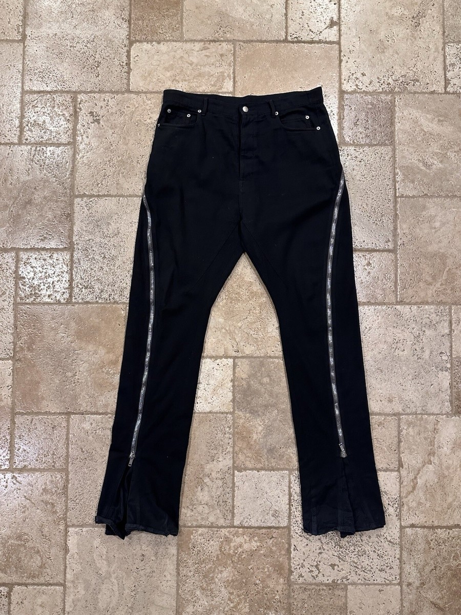 Rick Owens Fogachine SS22 Bolan Banana Black Zip Pants | eBay Rick Owens Fogachine SS22 Bolan Banana Black Zip Pants | eBay
