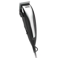 Wahl Chrome Pro, Corded Hair Clipper Kit for Men or Women, Black/Chrome - #9670-