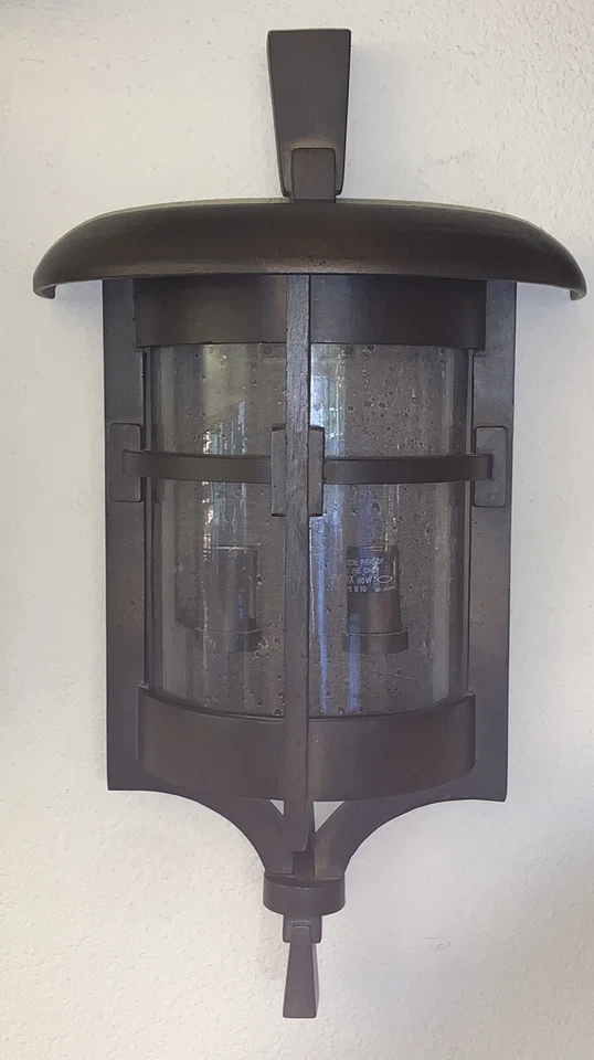 Lámparas Bellas Artes #413681, Luz Montaje Pared Colección Aspen Acabado Bronce Foto 2 de 2