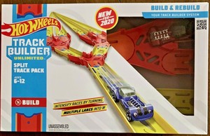 hot wheels split track