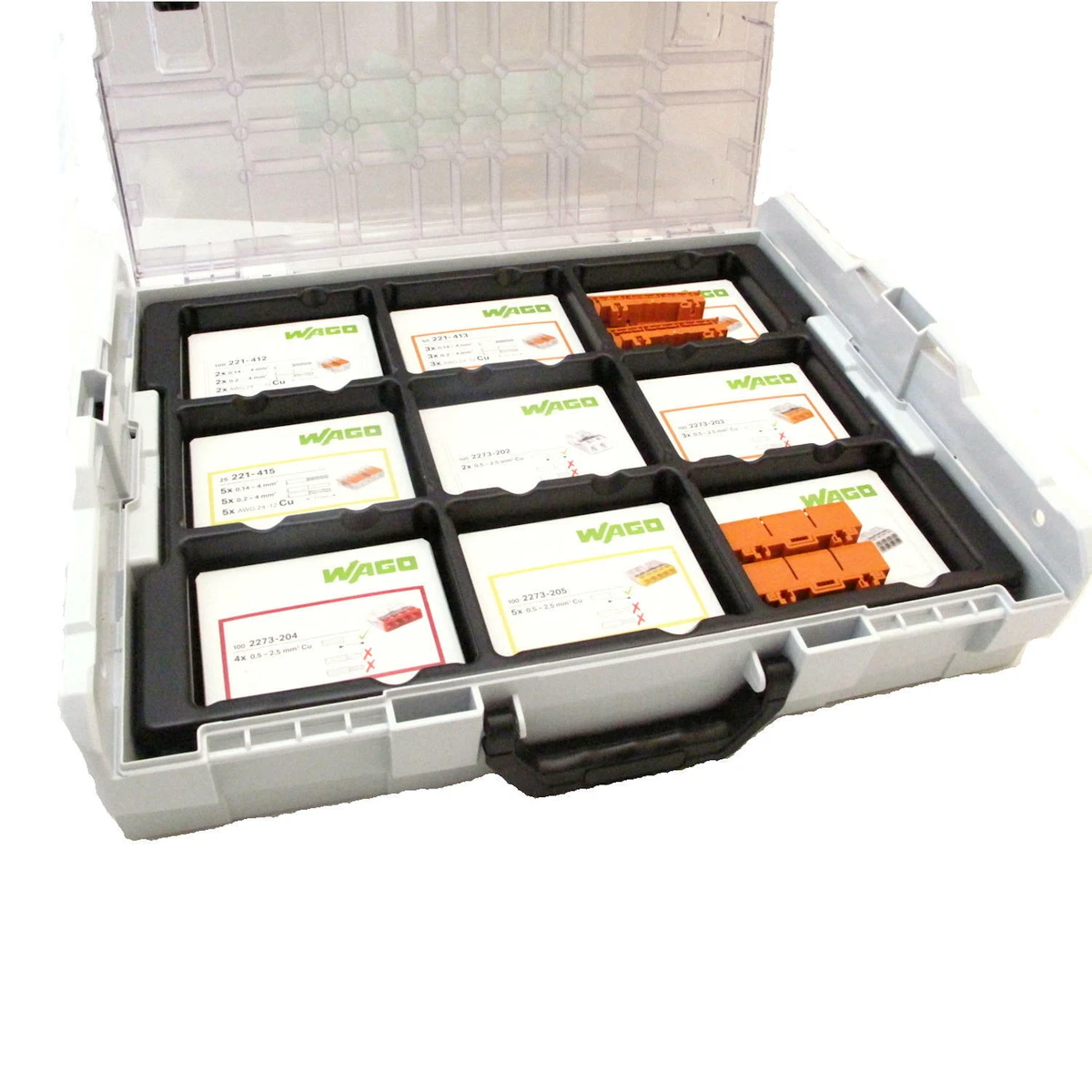 WAGO 887-917 Verbindungsklemmenset L-BOXX® 102 mit Klemmen der 