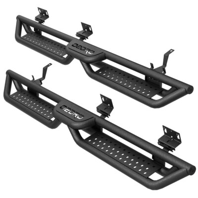 Drop Running Boards for 2021-2026 Ford Bronco 4 Door 2-Stairs Side Step Nerf Bar