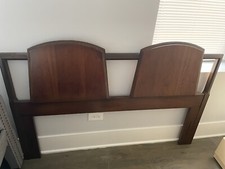 Lane First Edition Mid Century Walnut Queen Headboard