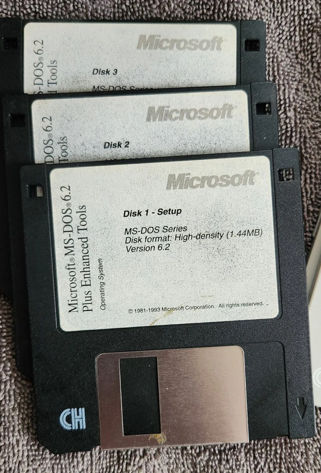 Microsoft Windows For Workgroups, MS-DOS 6.2 Plus Enhanced Tools, 3.1... - Image 3 of 4