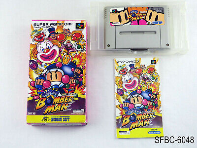 Super Bomberman 4 Nintendo Super Famicom SFC SNES Japan Import US Seller