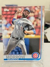 2019 Topps Baseball Cards #469 Brandon Morrow