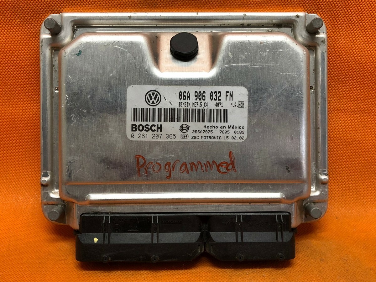 PROGRAMMED PLUG PLAY 02 VW JETTA BEETLE 2.0 MTX CONTROL MODULE ECU