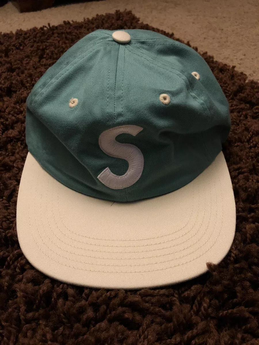 Supreme Washed S Logo 6 Panel Hat SS16