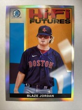 BLAZE JORDAN 2022 Bowman Chrome HI-FI Futures Refractor Insert #HIFI-16 RED SOX